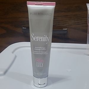 Massage Lotion. Serenity. Water lily